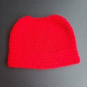 Handmade Crochet Ponytail Beanie